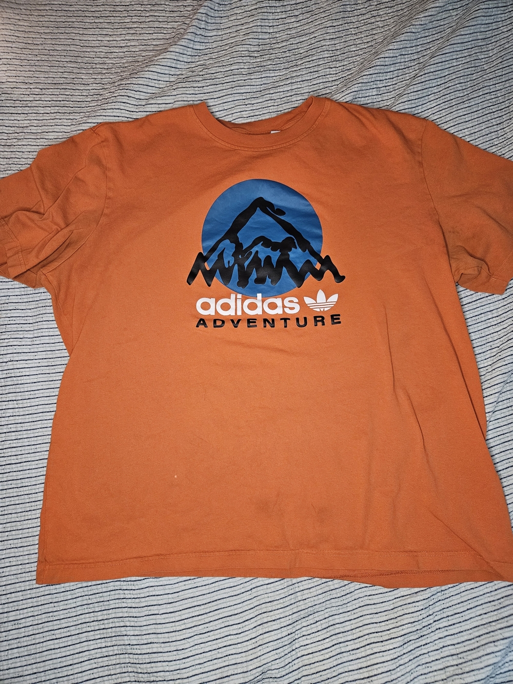 Adidas Originals Adventure Mountain Tee Orange XL